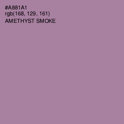 #A881A1 - Amethyst Smoke Color Image